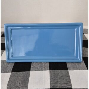 Norcal 2 Stick or 1 Brick Butter Dish Base Platter Stoneware No Lid  Small Chip